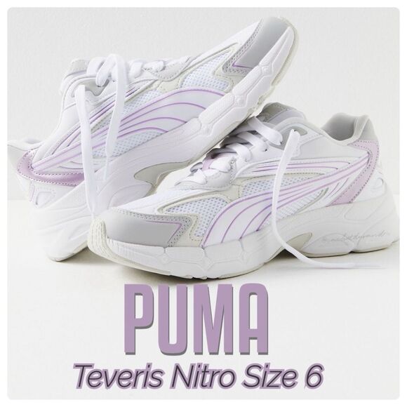 BNIB Sz 6 Puma Teveris Nitro Sneaker from Free People BNIB - Picture 1 of 4